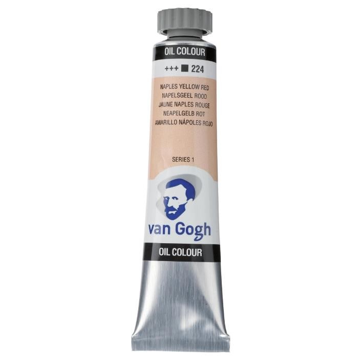 Oleo van gogh amarillo napoles rojo  n224
