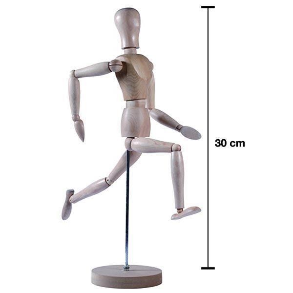 Maniqui talens talens madera masculino 30 cm