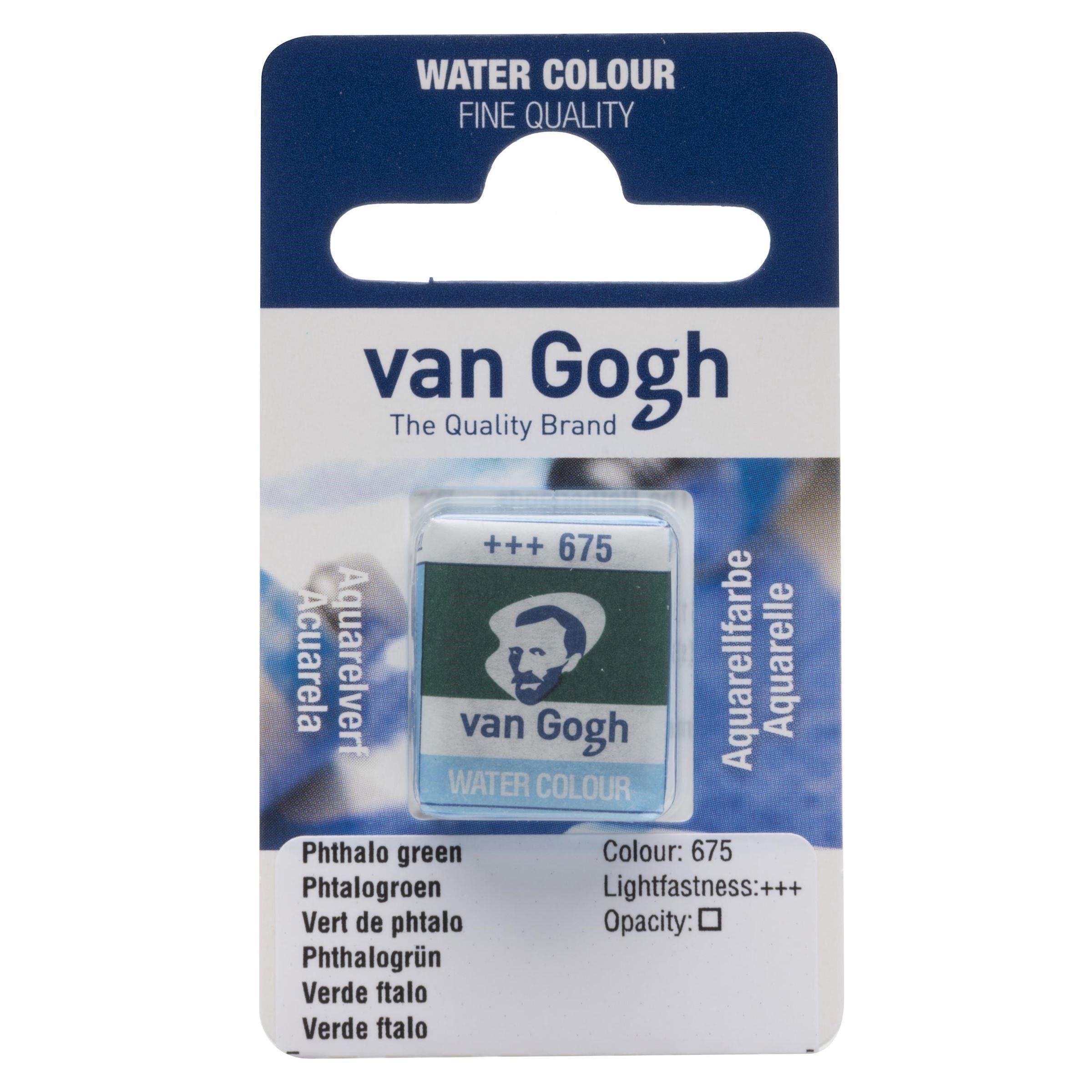 Acuarela van gogh 1-2 godet verde ftalo n675