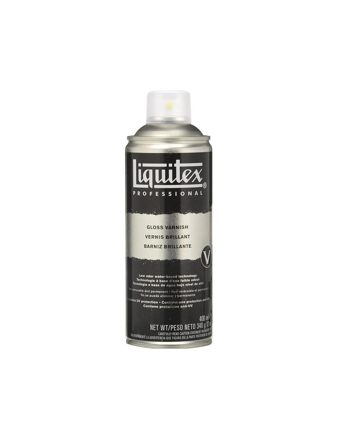 Barniz artis decor spray liquitex brillante 400 ml