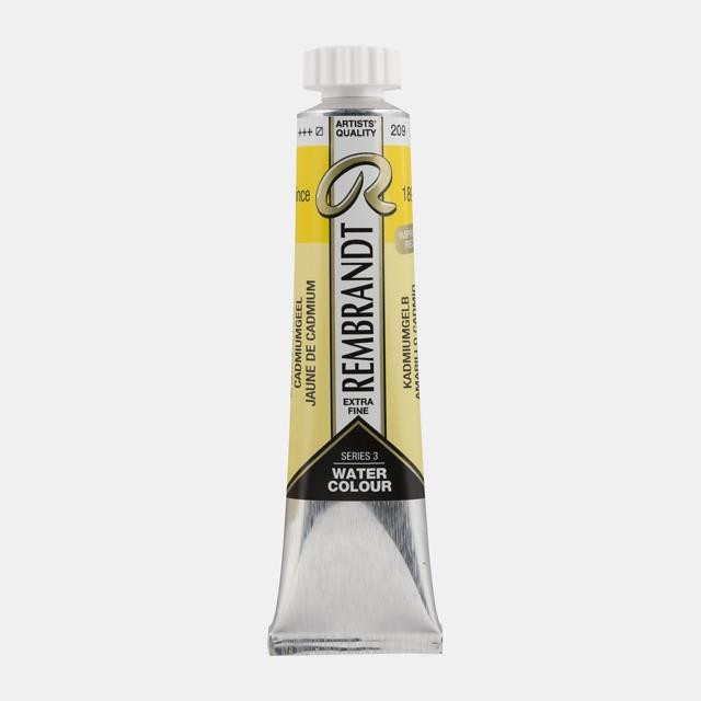 Acuarela rembrandt 20 ml amarillo cadmio n209