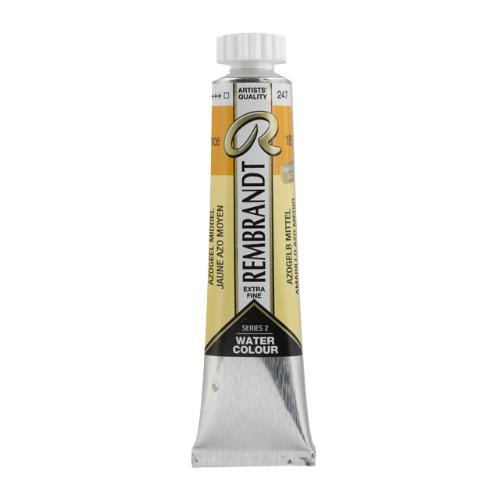 Acuarela rembrandt 20 ml amarillo azo medio n247