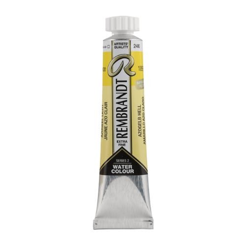 Acuarela rembrandt 20 ml amarillo azo claro n246