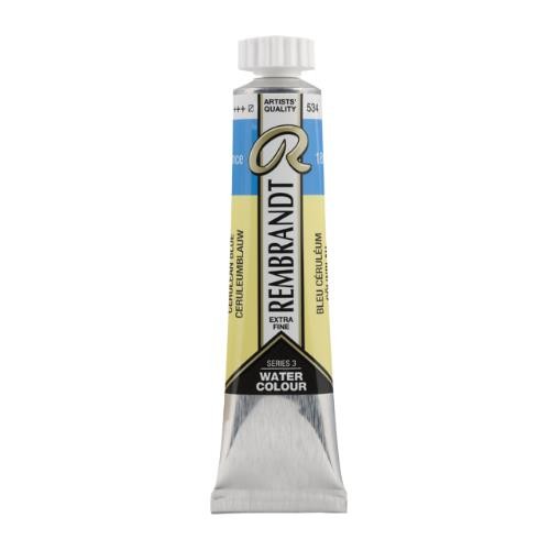 Acuarela rembrandt 20 ml azul ceruleo n534