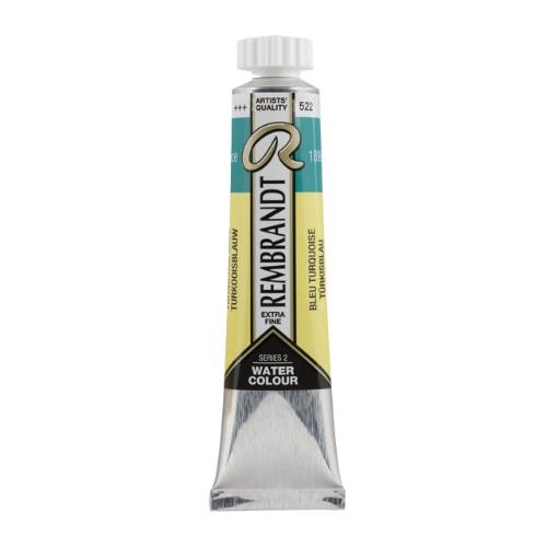 Acuarela rembrandt 20 ml azul turquesa n522
