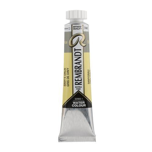 Acuarela rembrandt 20 ml gris davy n748