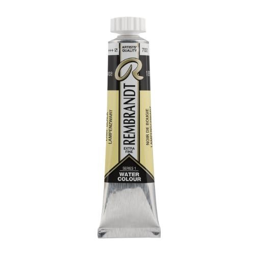 Acuarela rembrandt 20 ml negro bujia n702