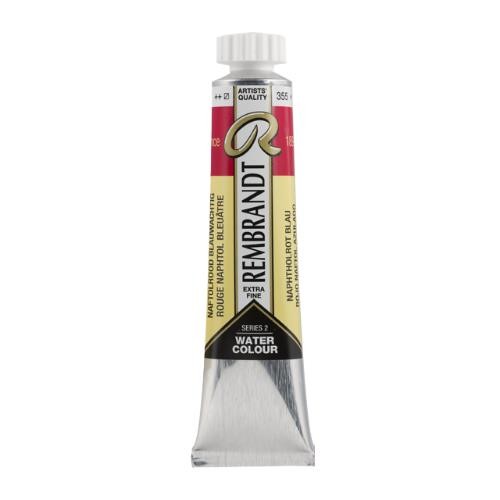 Acuarela rembrandt 20 ml rojo naftol azul n355