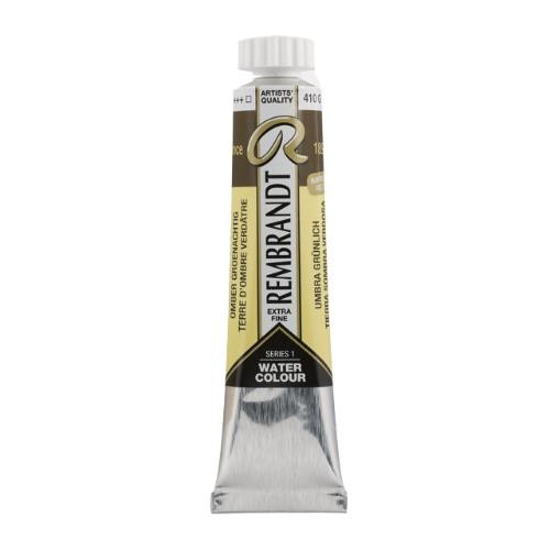 Acuarela rembrandt 20 ml tierra sombra verde n410