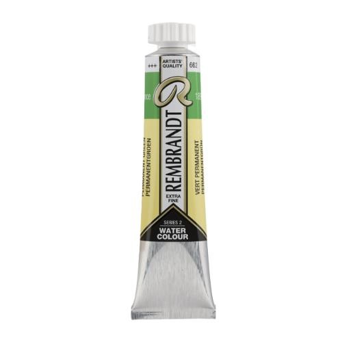 Acuarela rembrandt 20 ml verde permanente n662