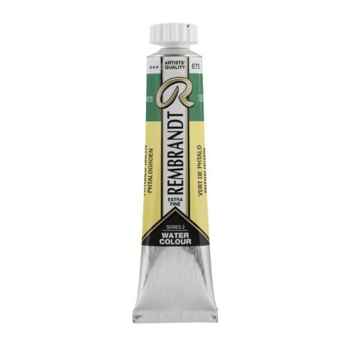 Acuarela rembrandt 20 ml verde ftalo  n675