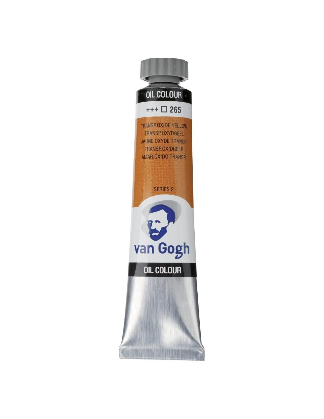 Oleo van gogh amarillo oxido transparente  n265