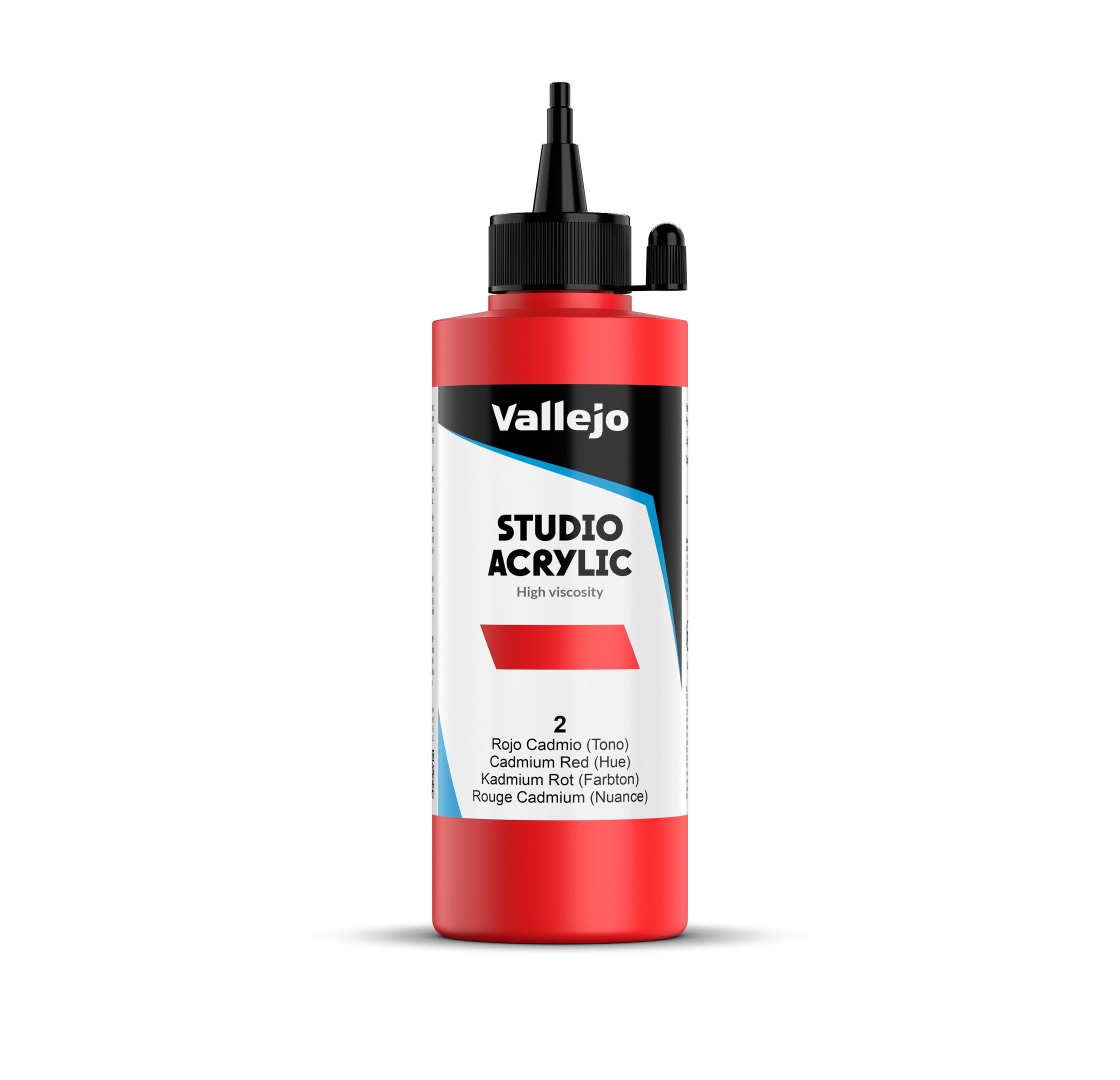 Acrilico vallejo rojo cadmio n2