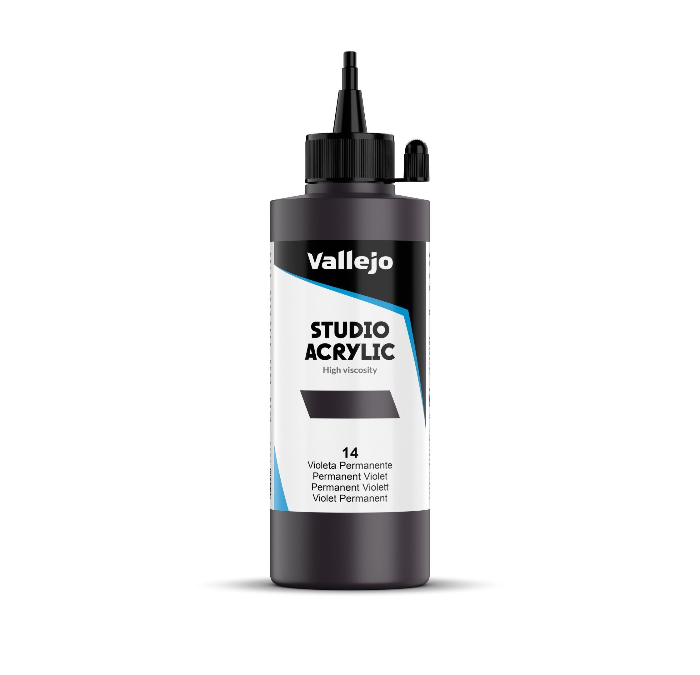 Acrilico vallejo violeta permanente  n14