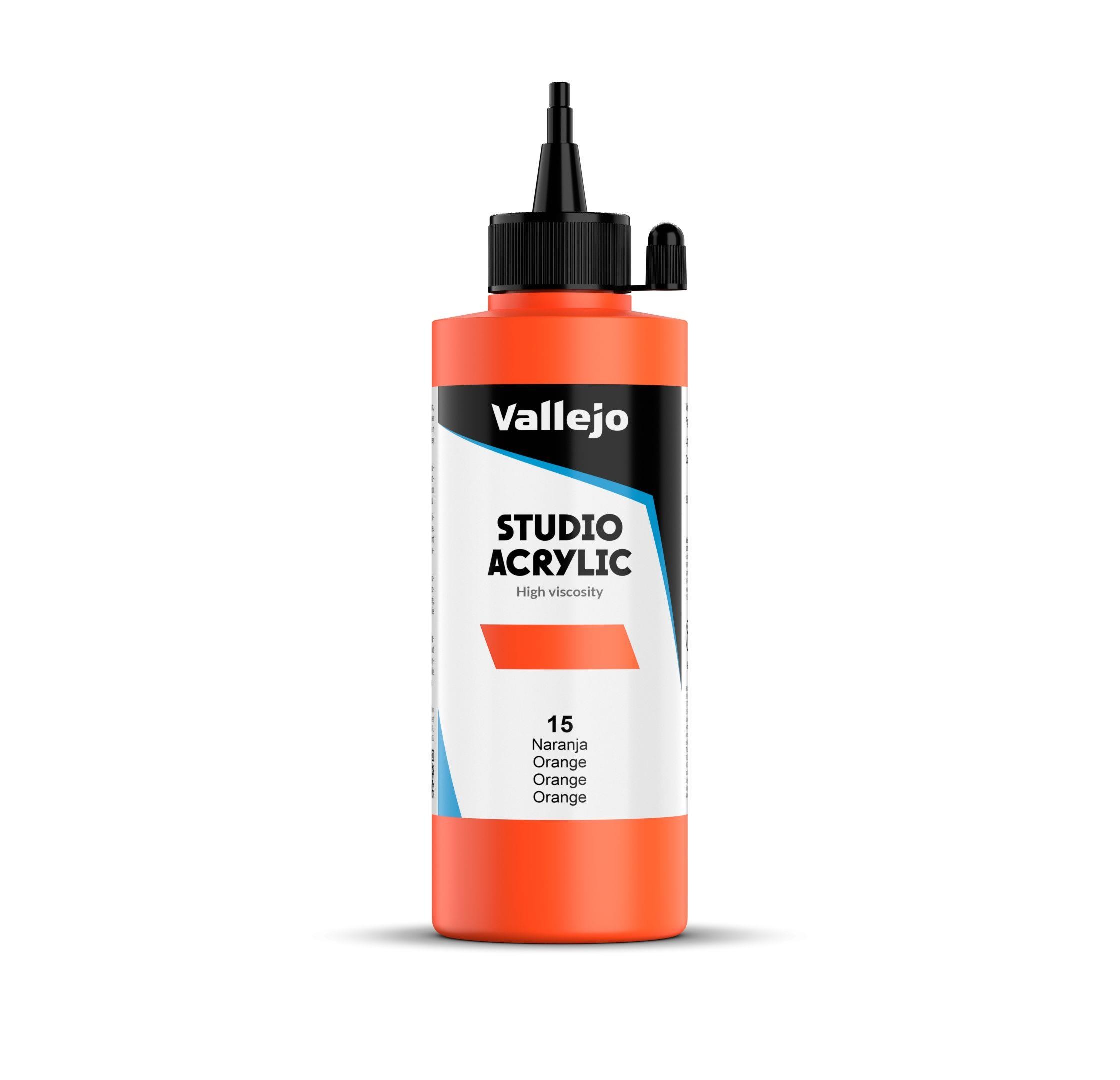 Acrilico vallejo naranja n15