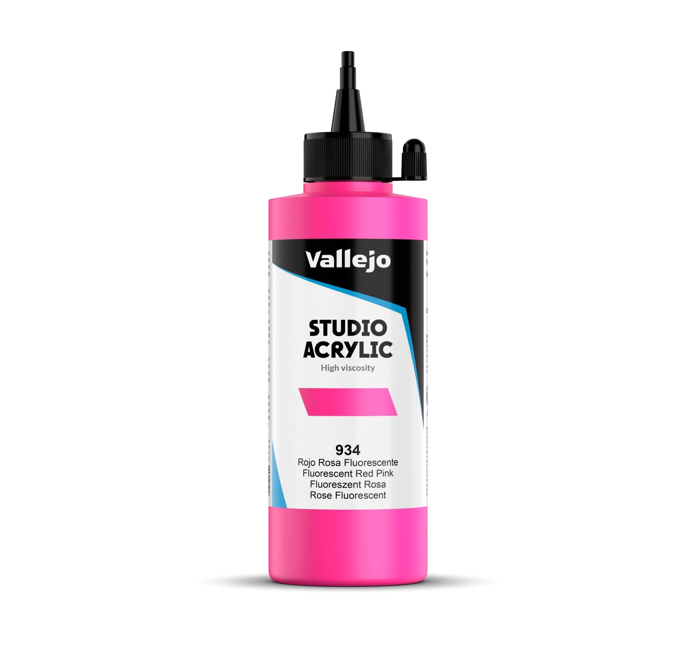 Acrilico vallejo rosa fluorescente  n934