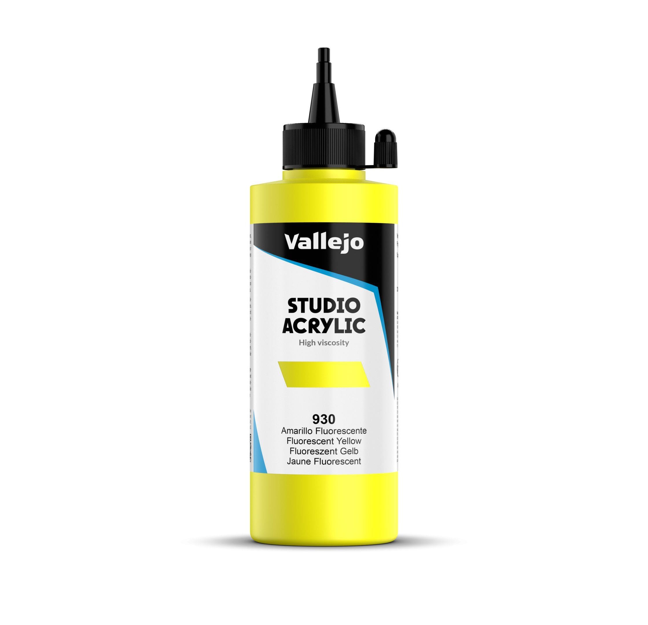Acrilico vallejo amarillo fluorescente n 930