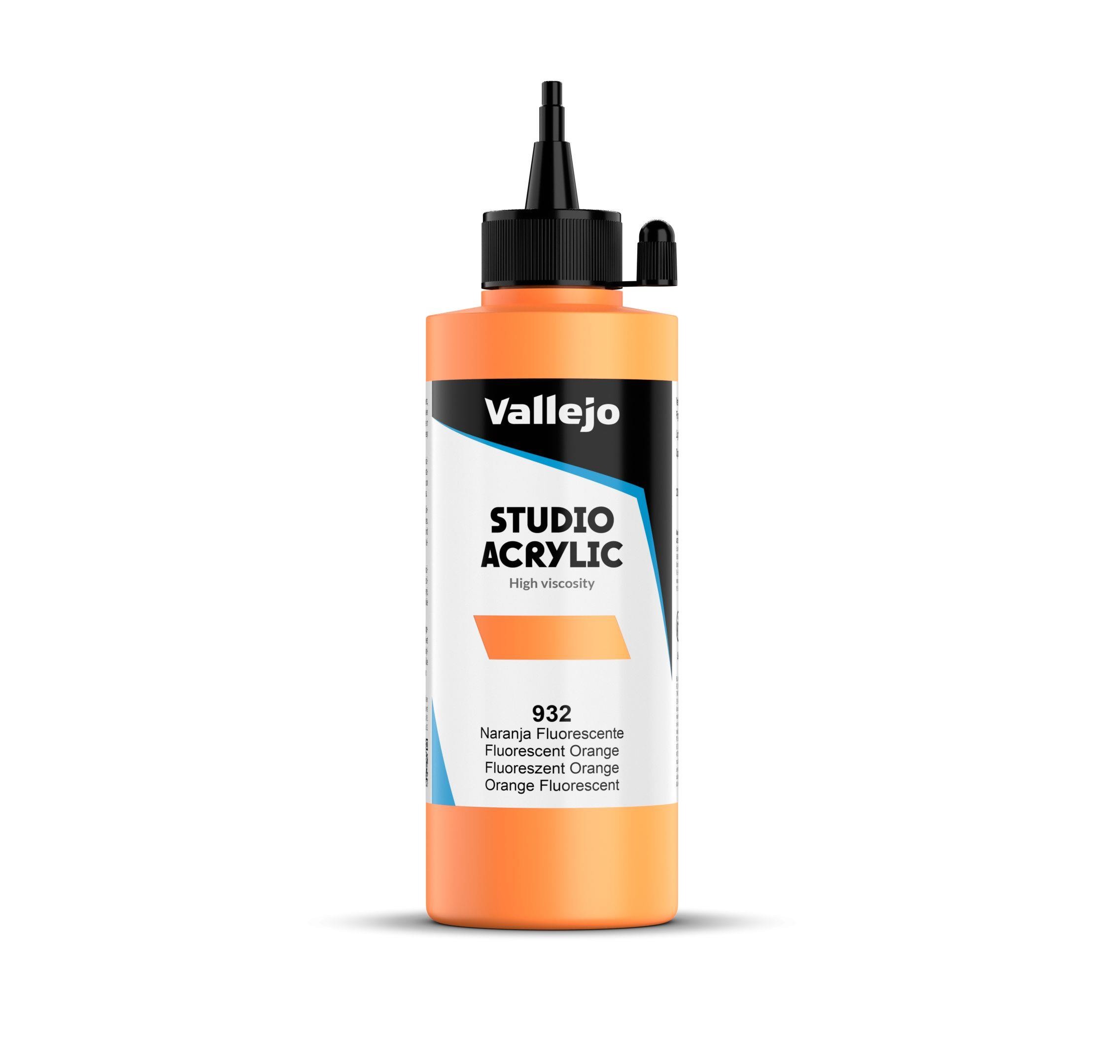 Acrilico vallejo naranja fluorescente n932