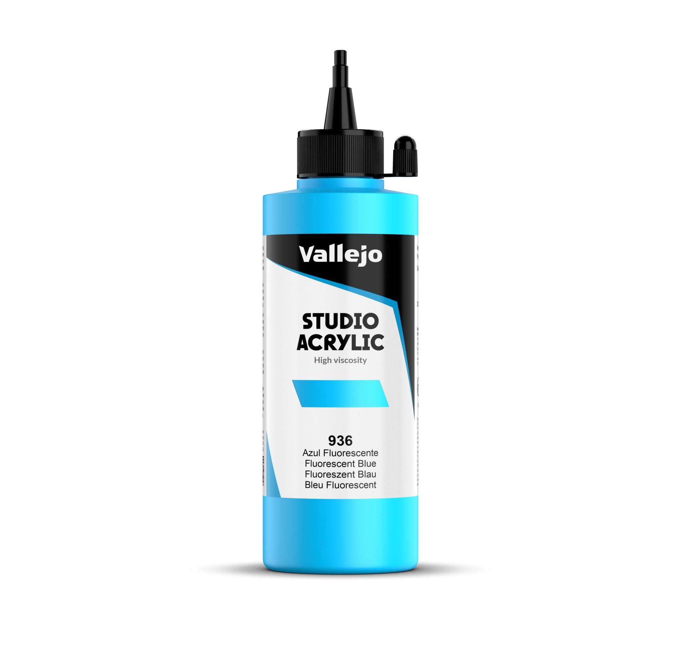 Acrilico vallejo azul fluorescente n936