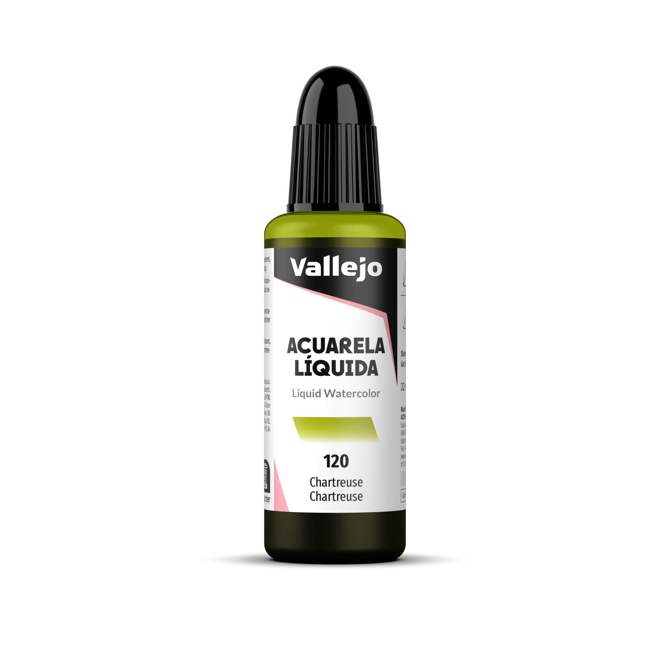 Acuarela liquida vallejo 32 ml chartreuse n120