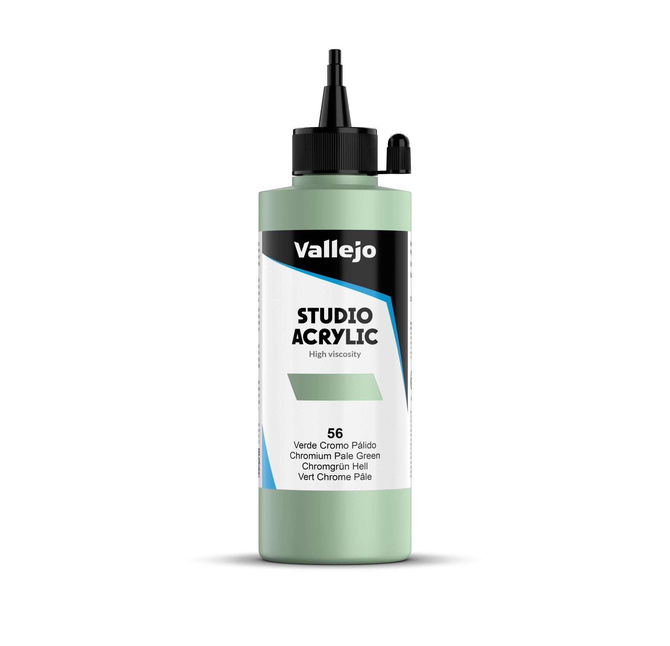 Acrilico vallejo verde chormium palido n56