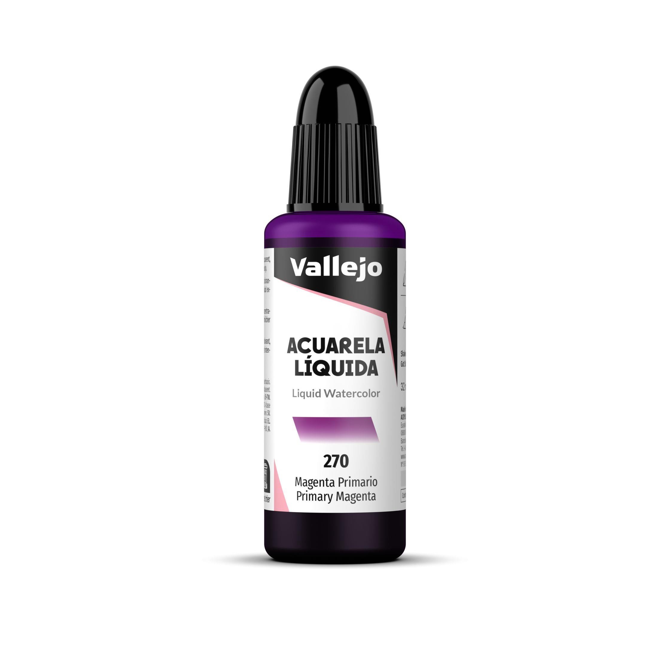 Acuarela liquida vallejo 32 ml magenta primario n270