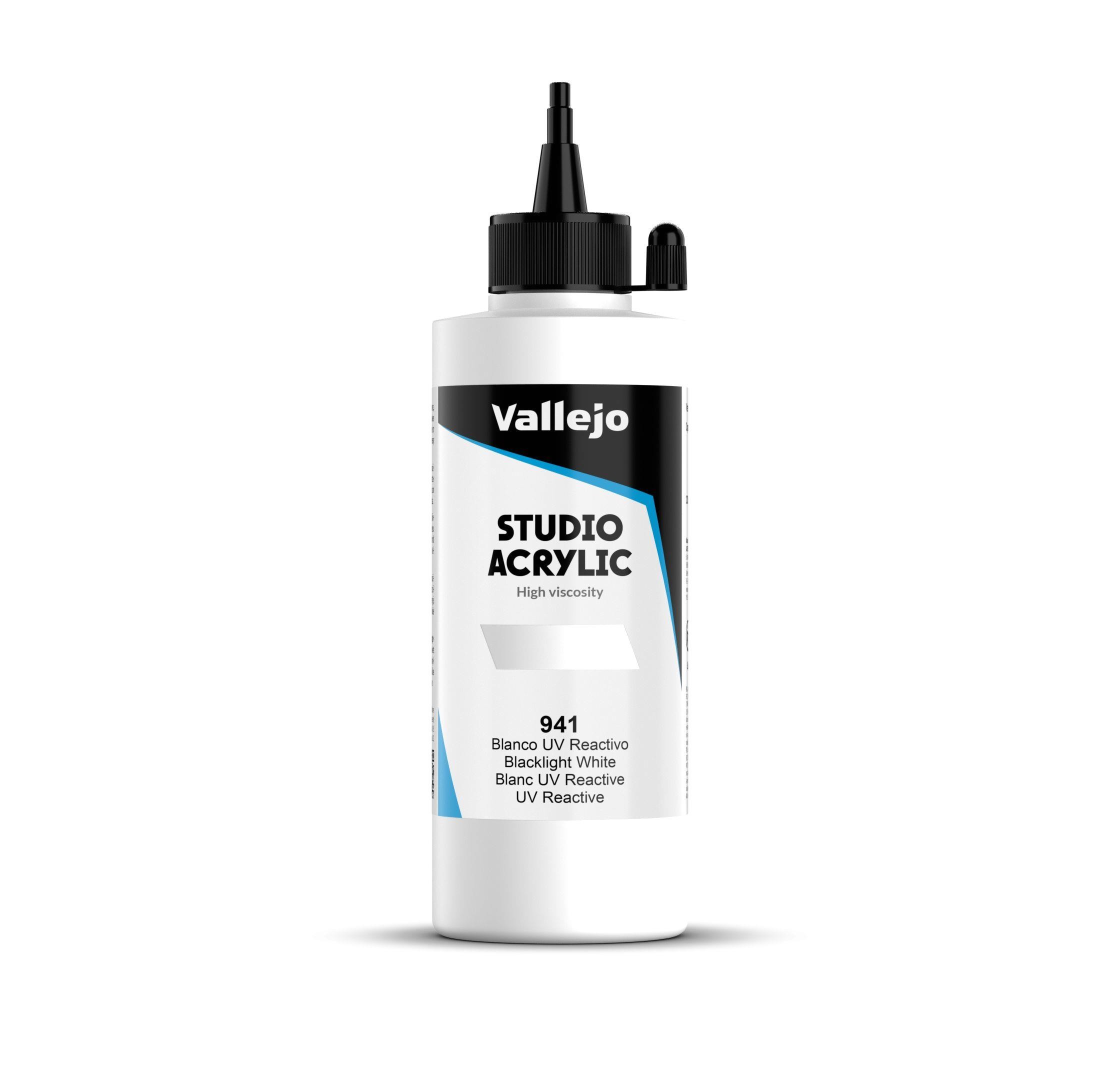Acrilico vallejo blanco ultravioleta reactivo  n941