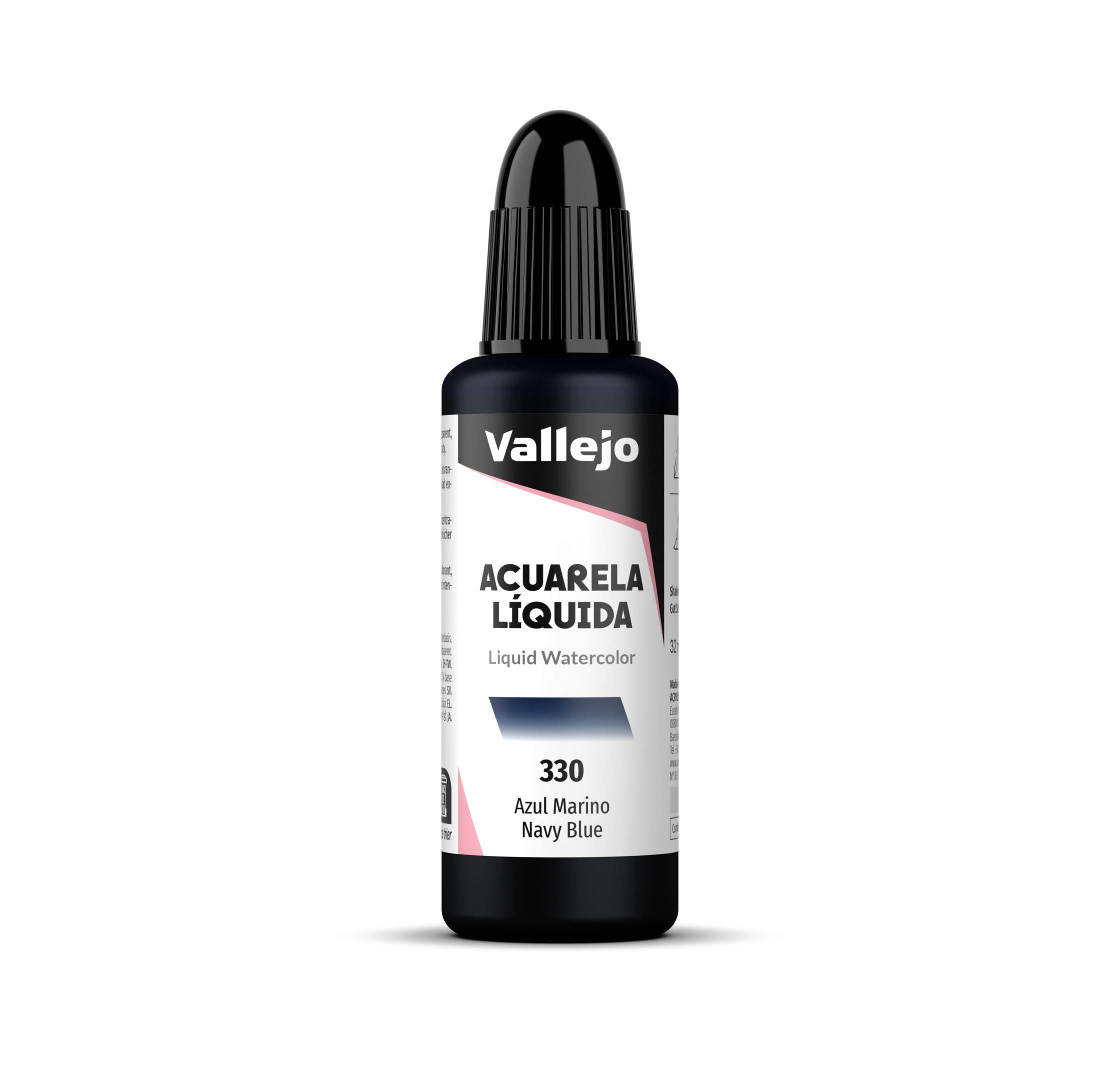 Acuarela liquida vallejo 32 ml azul marino n330