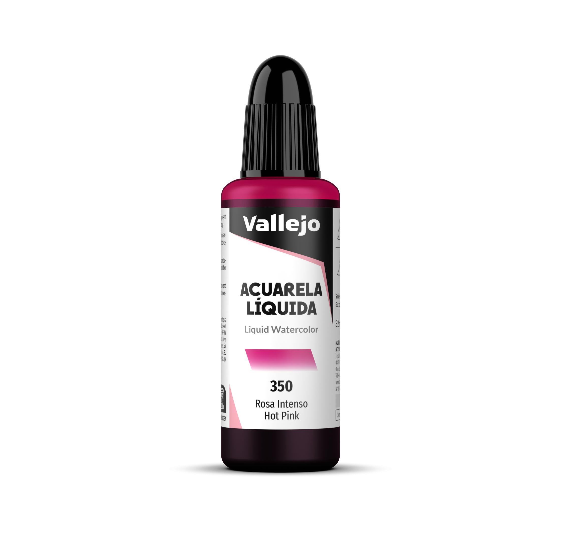 Acuarela liquida vallejo 32 ml rosa intenso n350