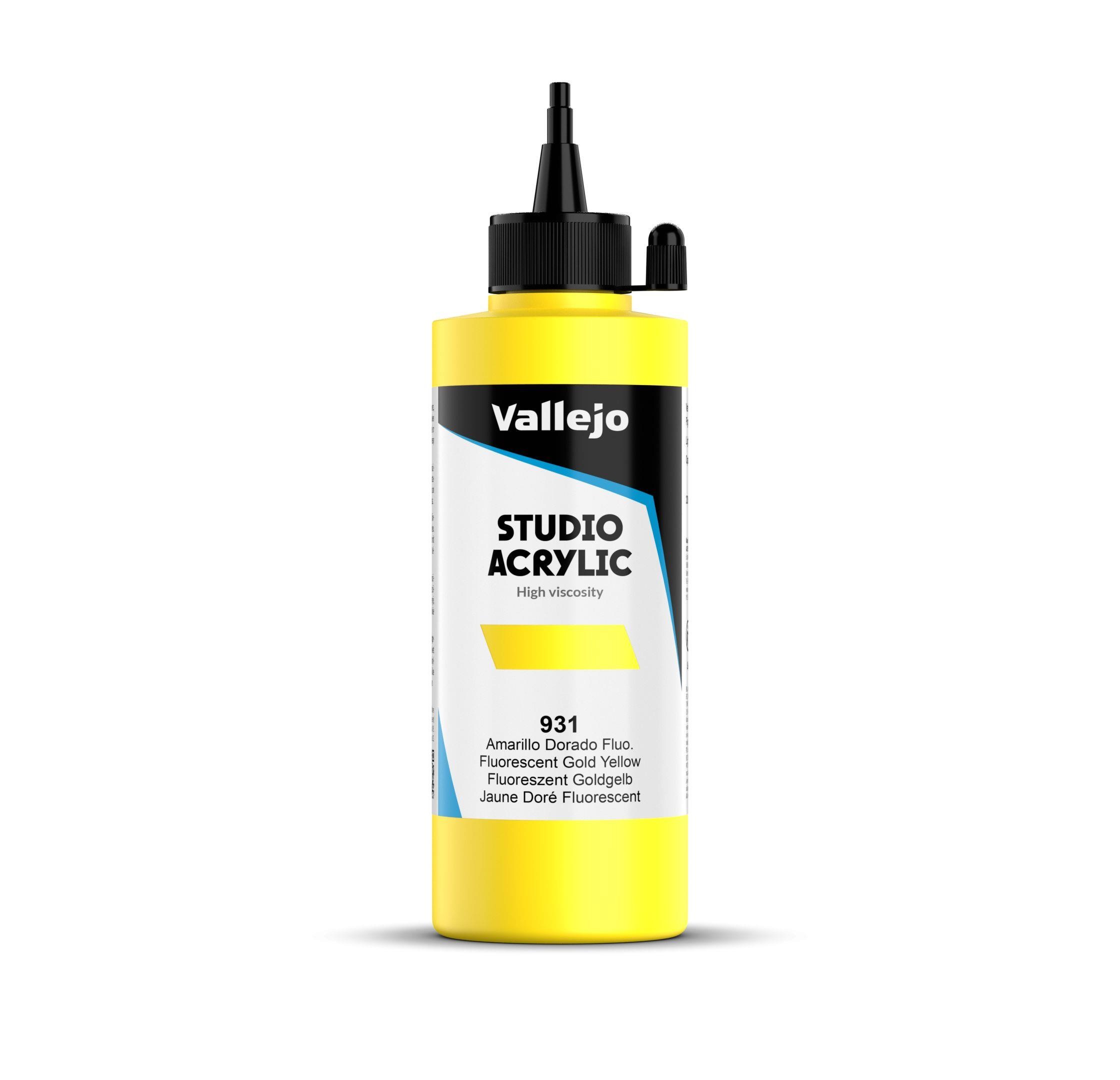 Acrilico vallejo amarillo dorado fuor n931