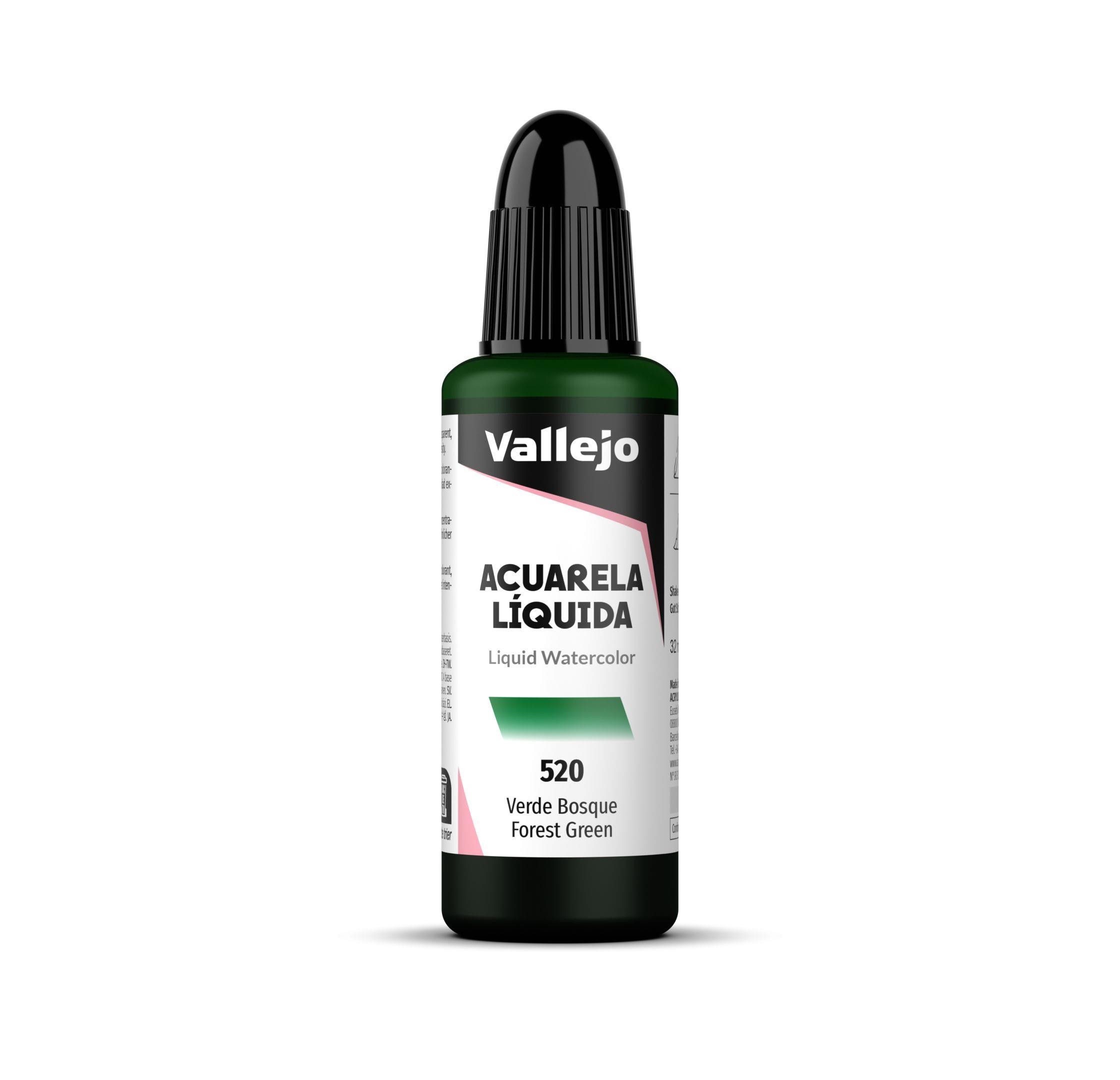 Acuarela liquida vallejo 32 ml verde bosque n520