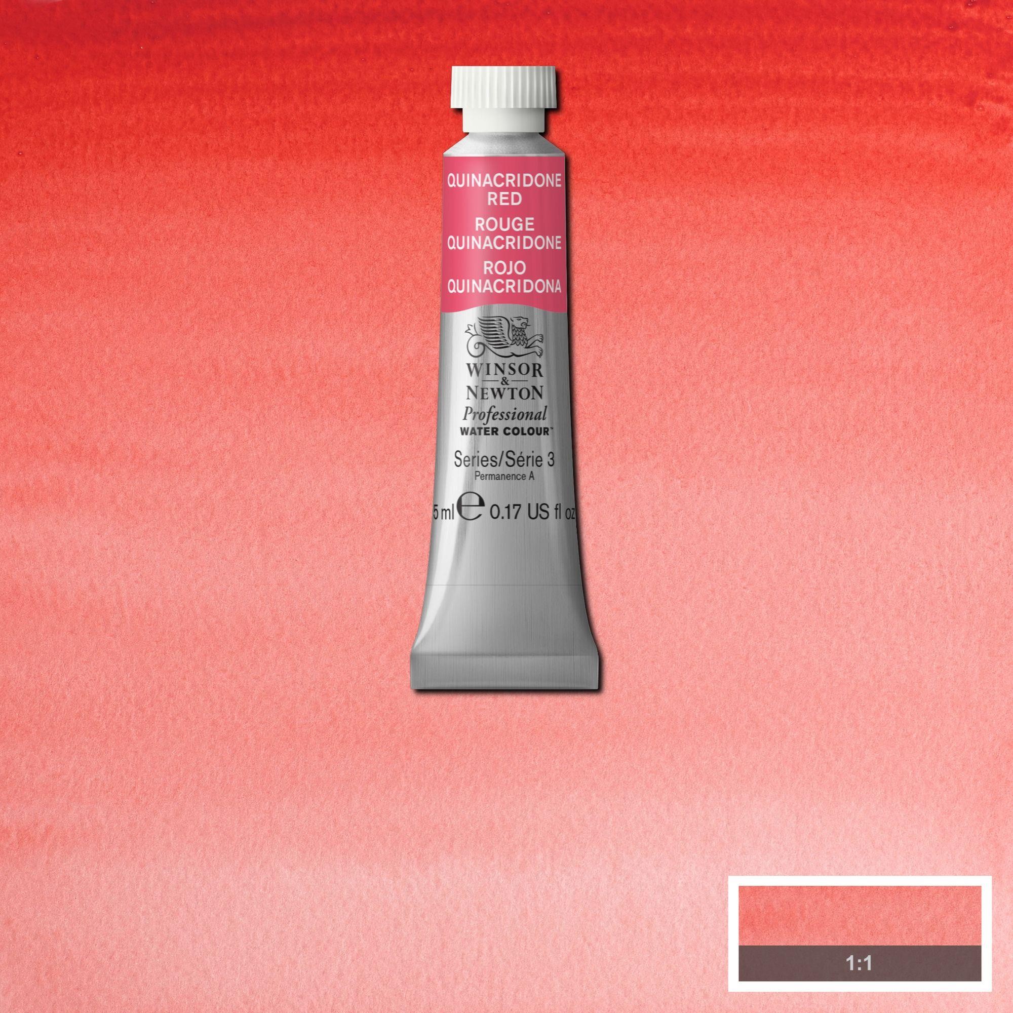 Acuarela wn professional tubo rojo quinacridona