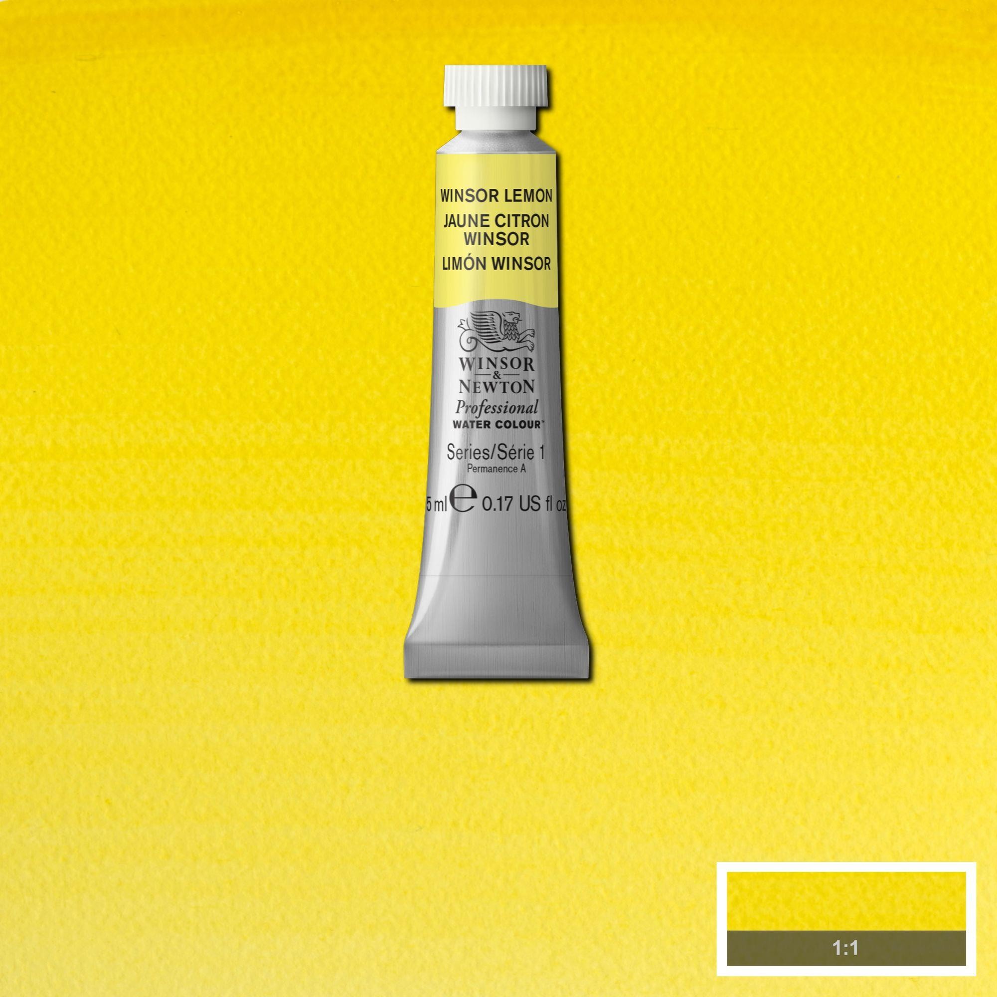 Acuarela wn professional tubo limon winsor