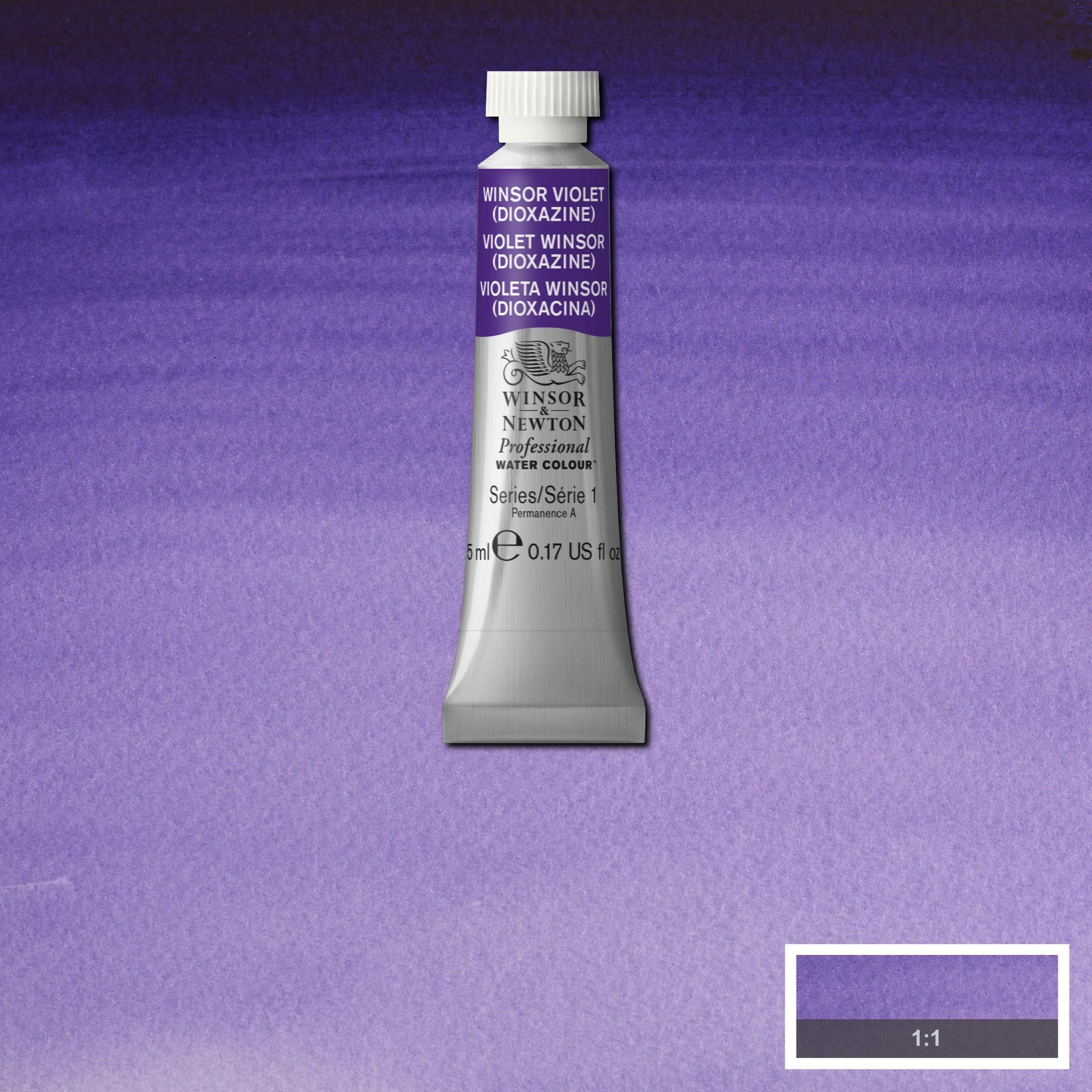 Acuarela wn professional tubo violeta winsor dioxacina