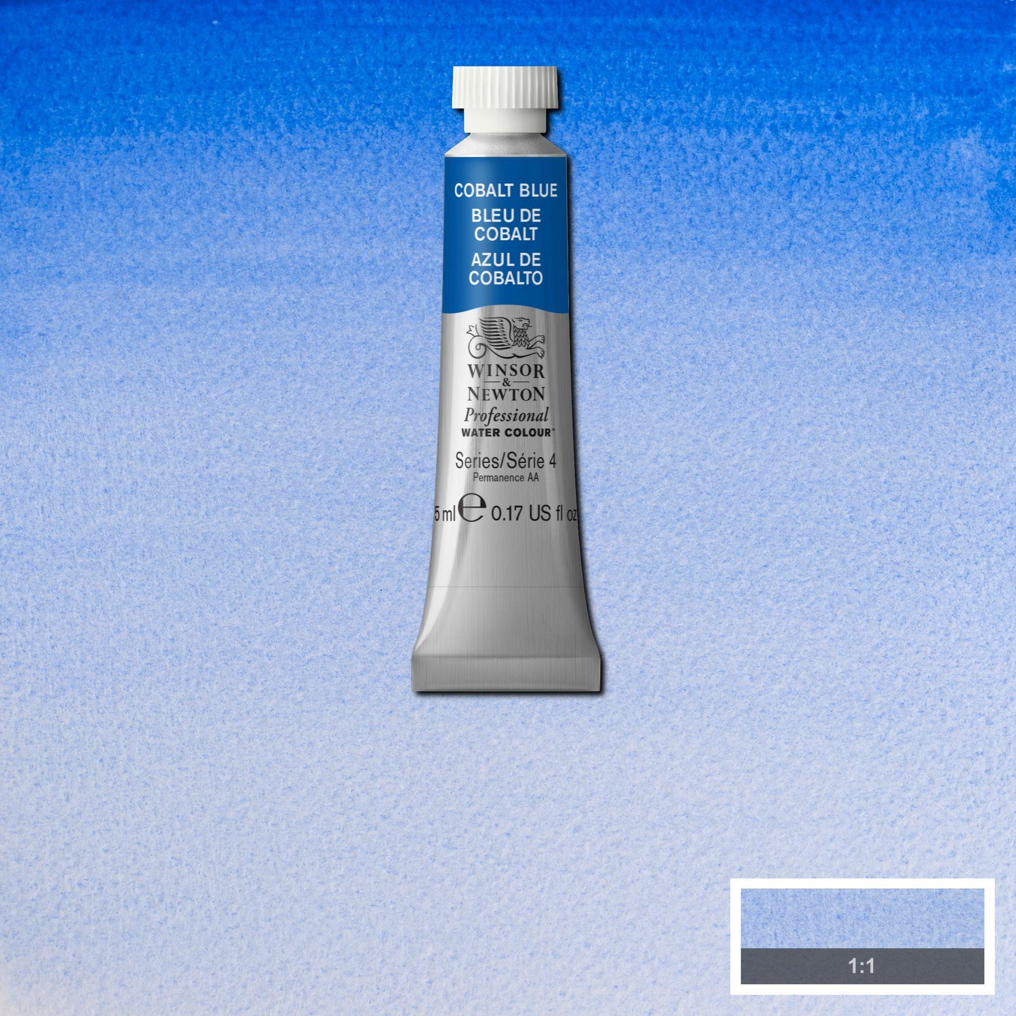Acuarela wn professional tubo azul de cobalto