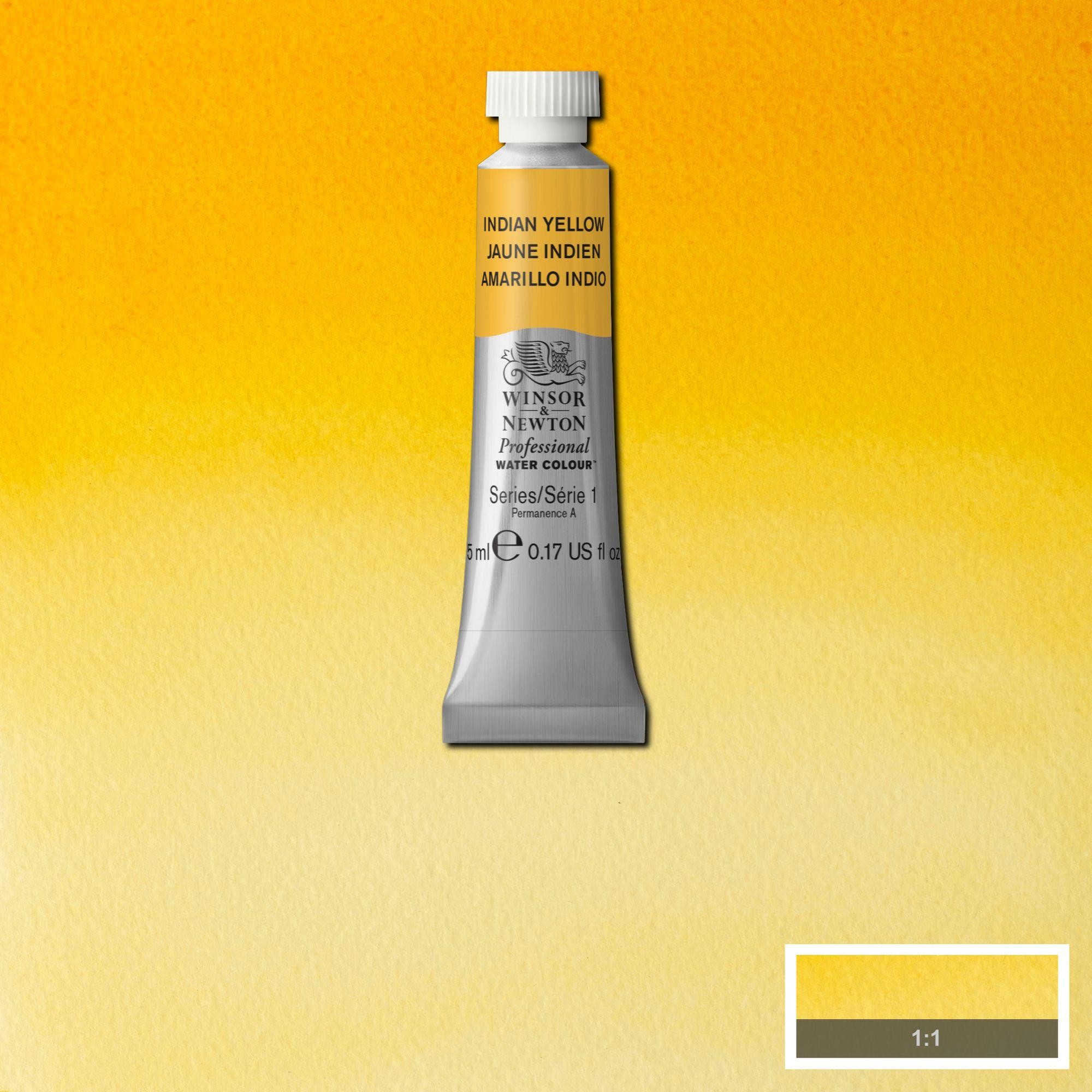 Acuarela wn professional tubo amarillo indio