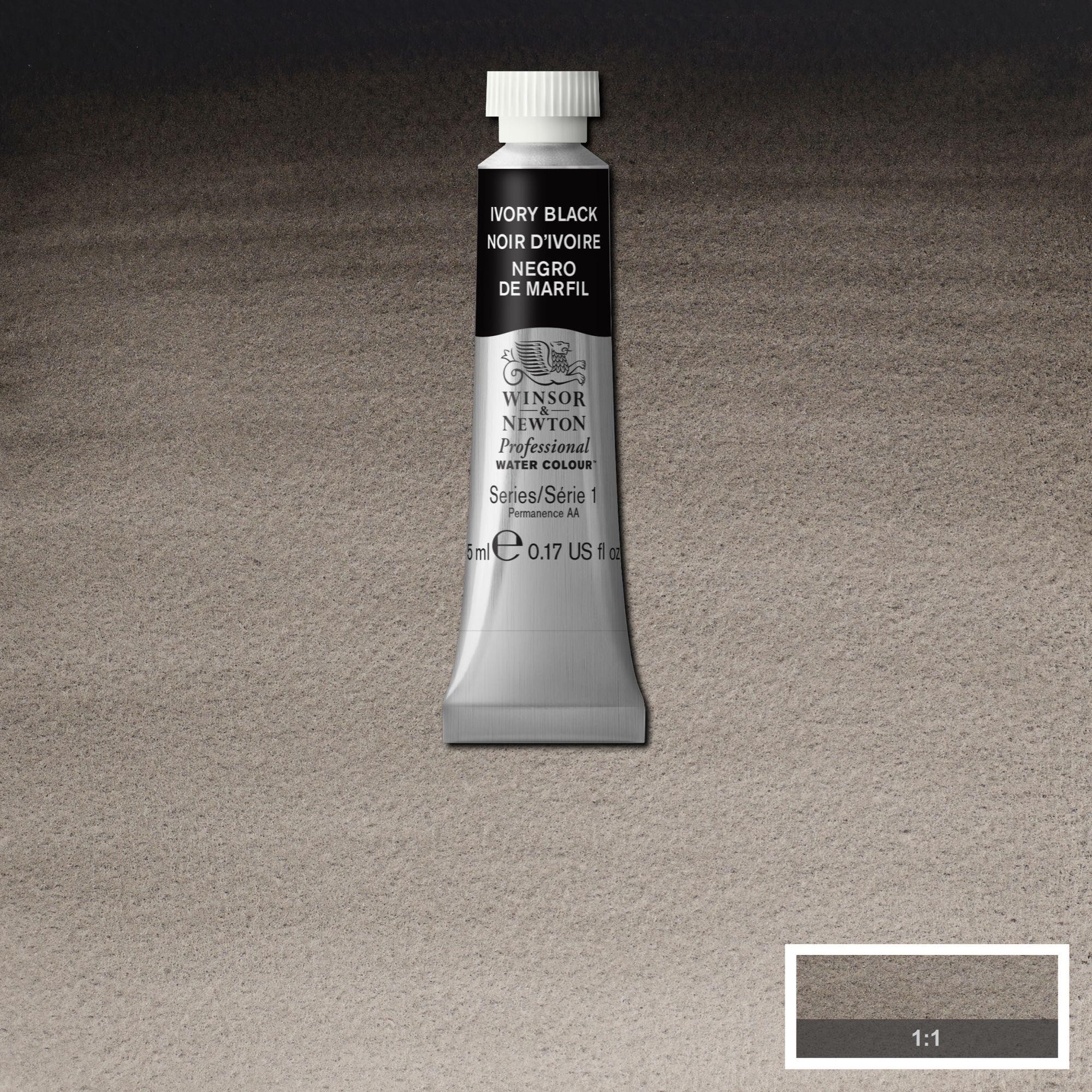 Acuarela wn professional tubo negro de marfil