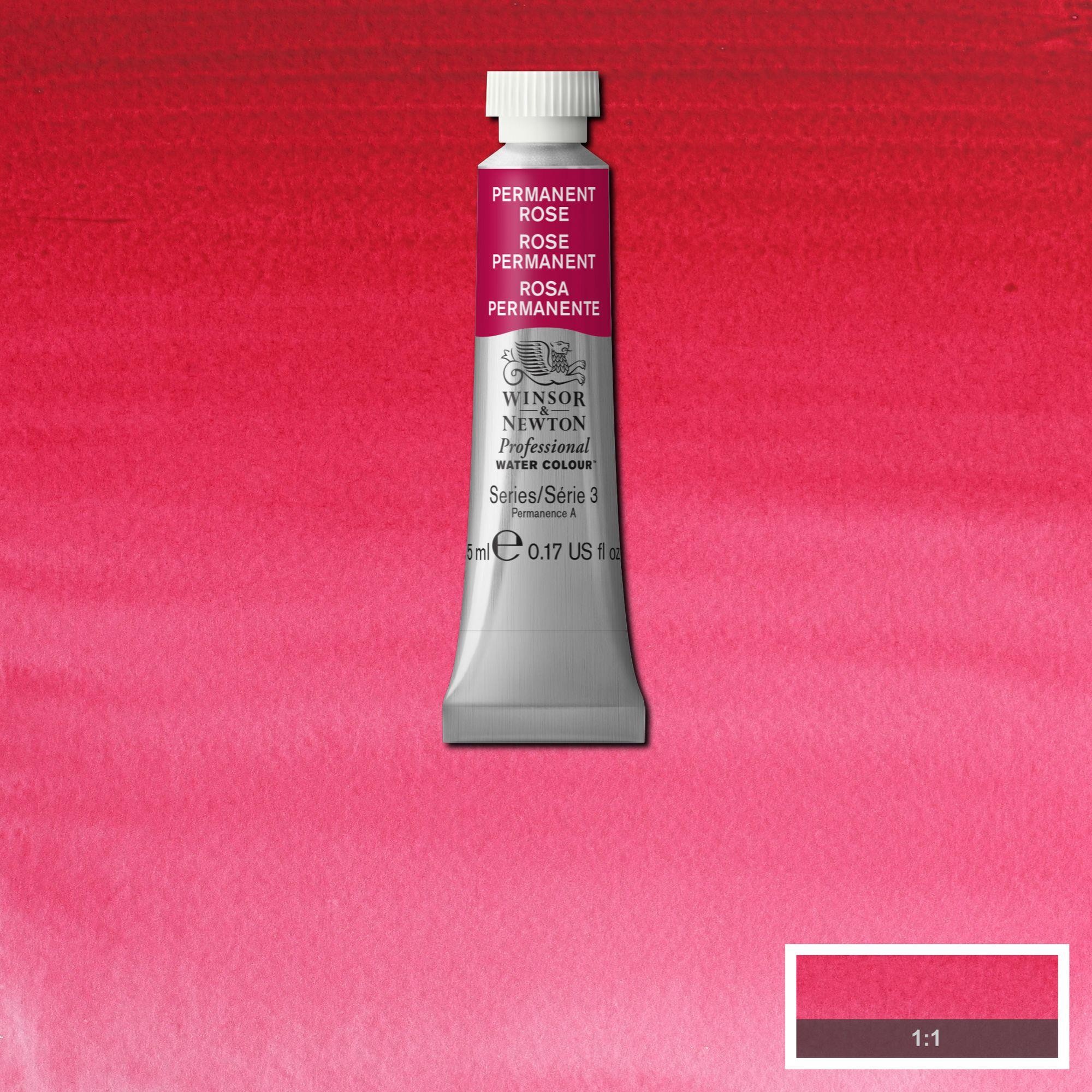 Acuarela wn professional tubo rosa permanente
