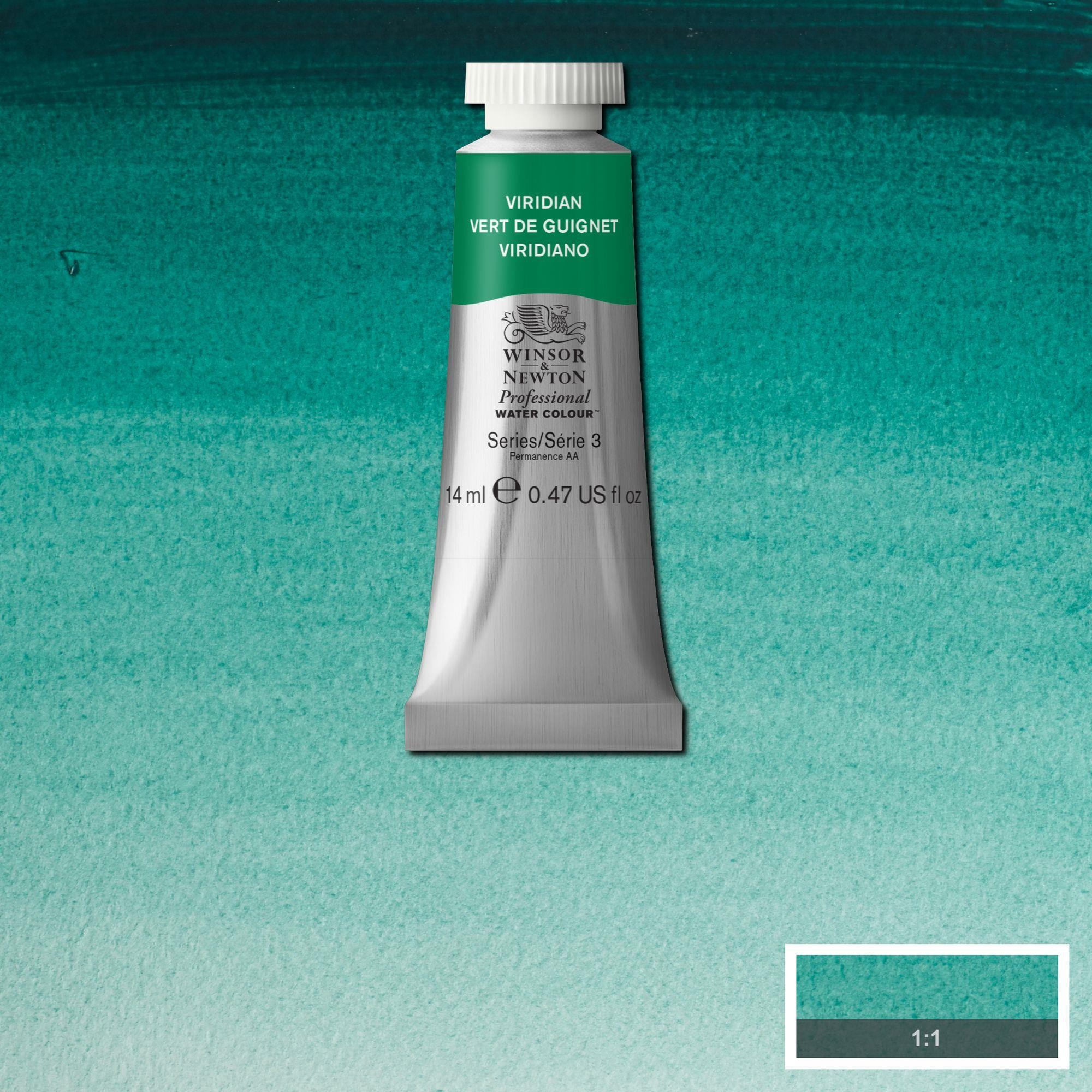 Acuarela wn professional tubo verde esmeralda-viridiano