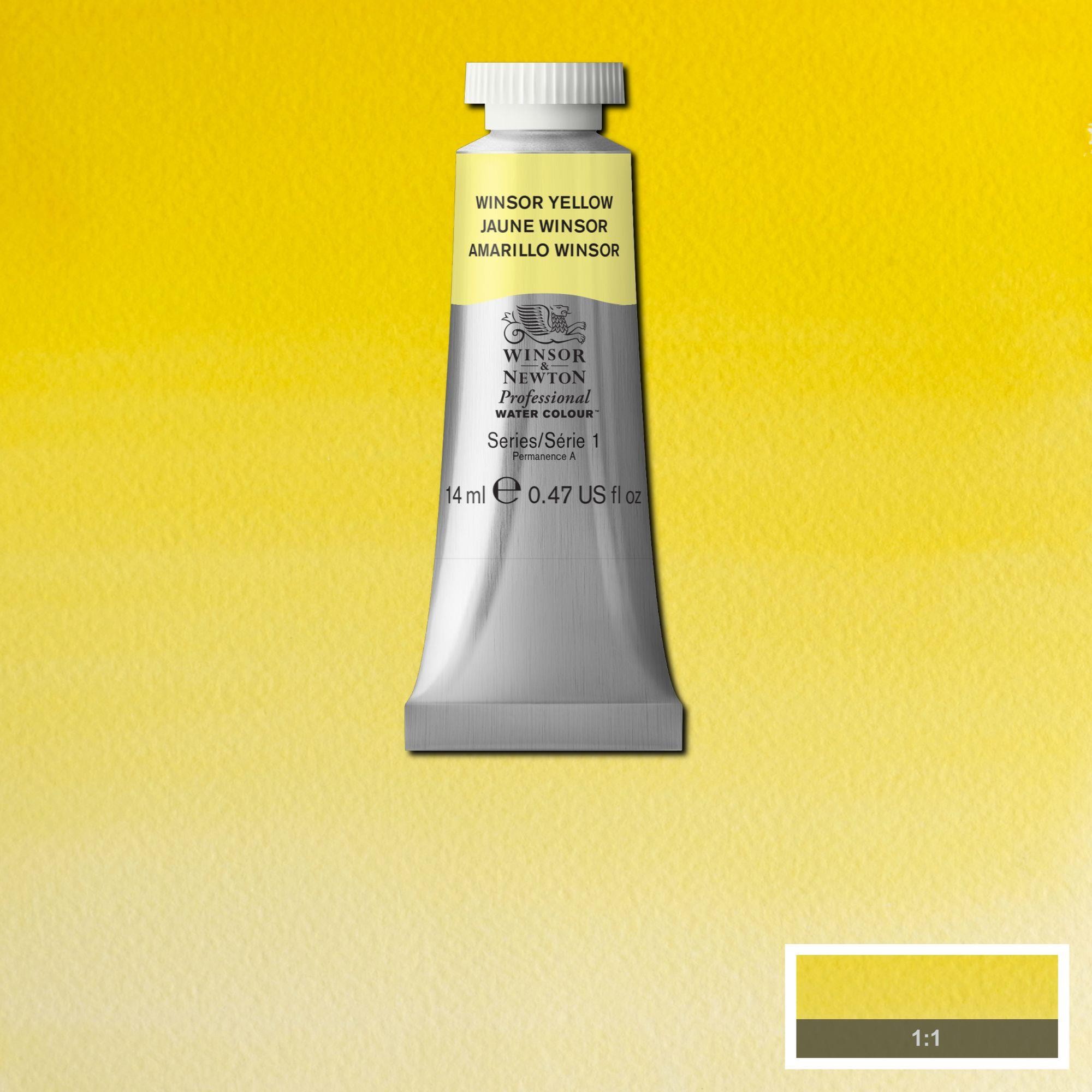 Acuarela wn professional tubo amarillo winsor