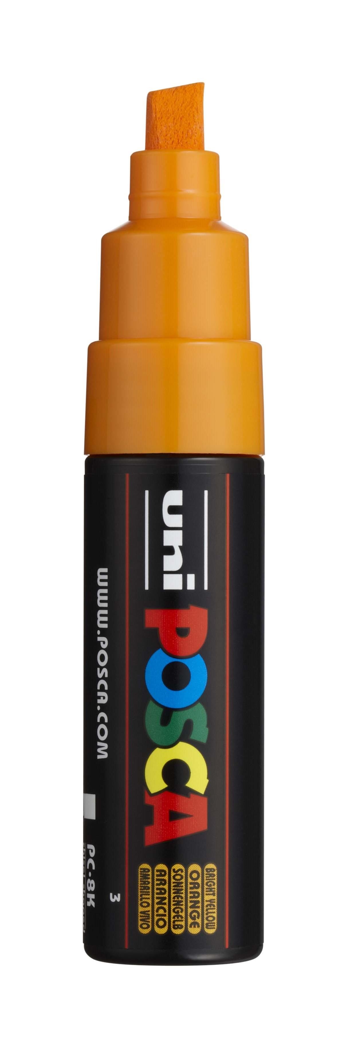 Rotulador posca pc8k naranja medio n3