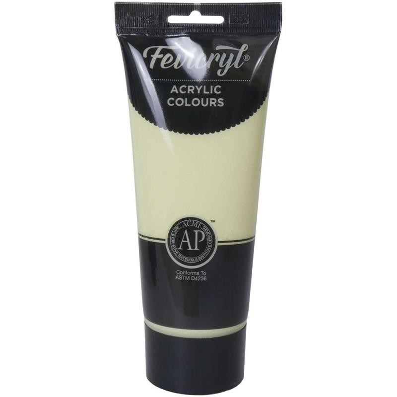 Acrilico fevicryl 200 ml amarillo limon pastel n50