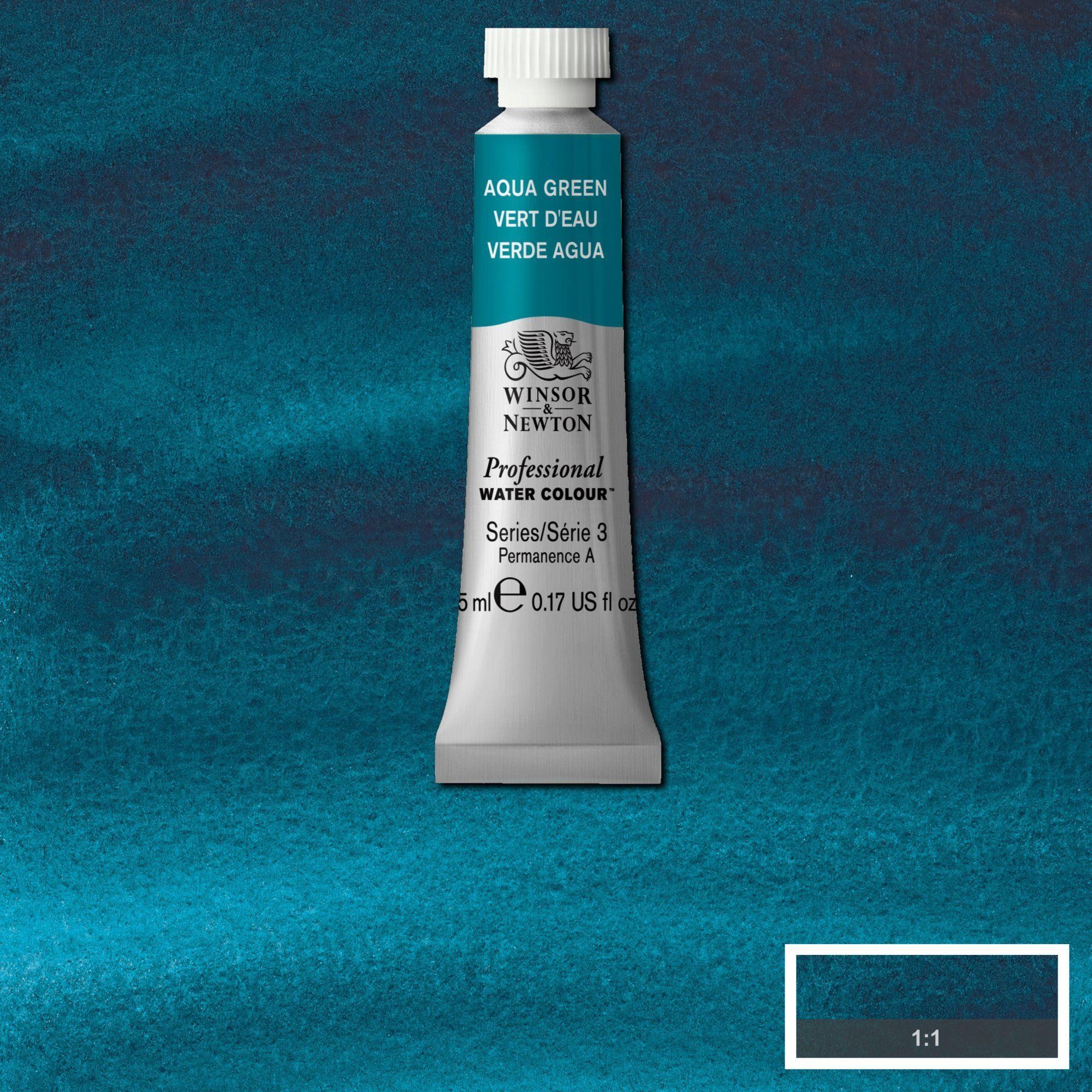 Acuarela wn professional tubo verde agua