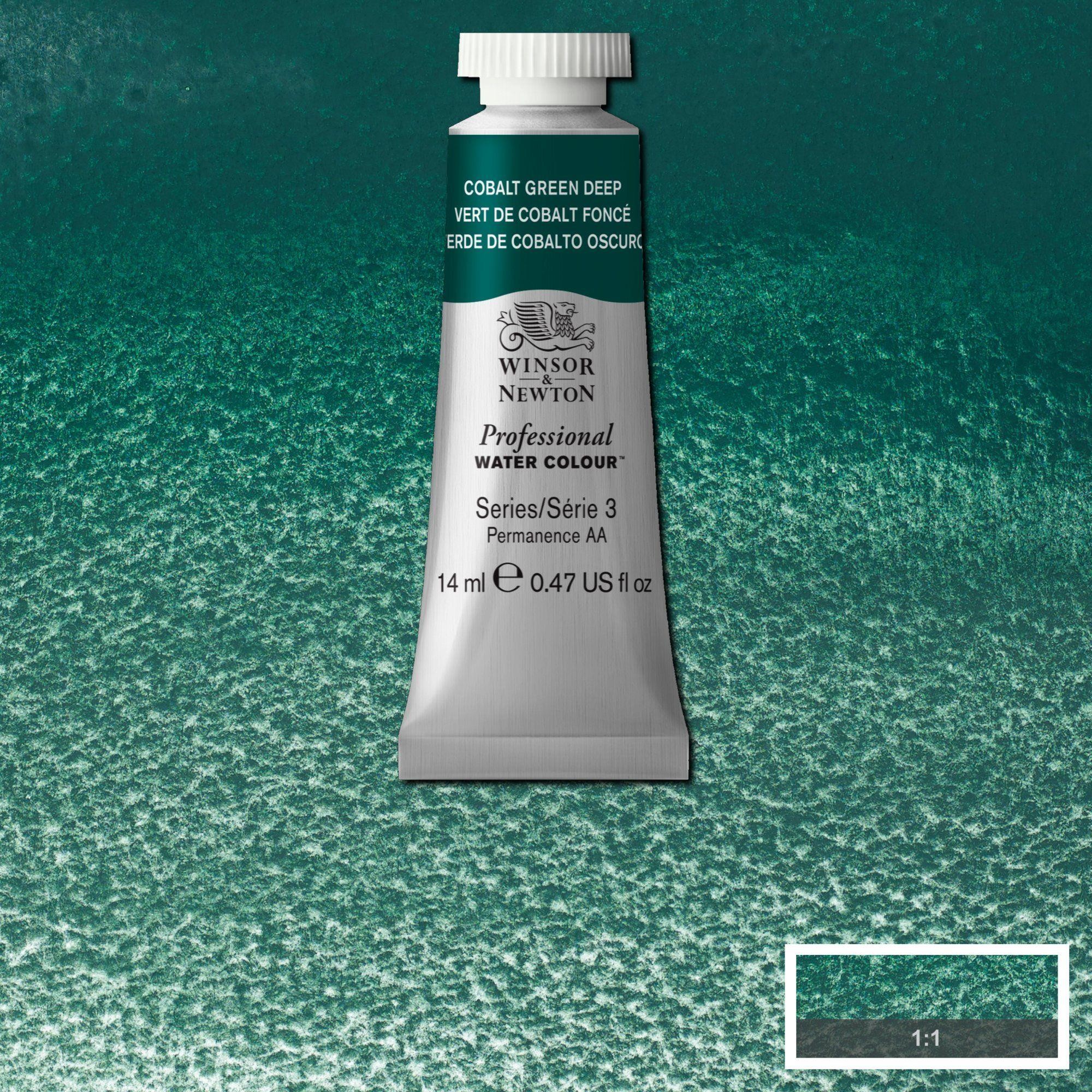 Acuarela wn professional tubo verde cobalto oscuro