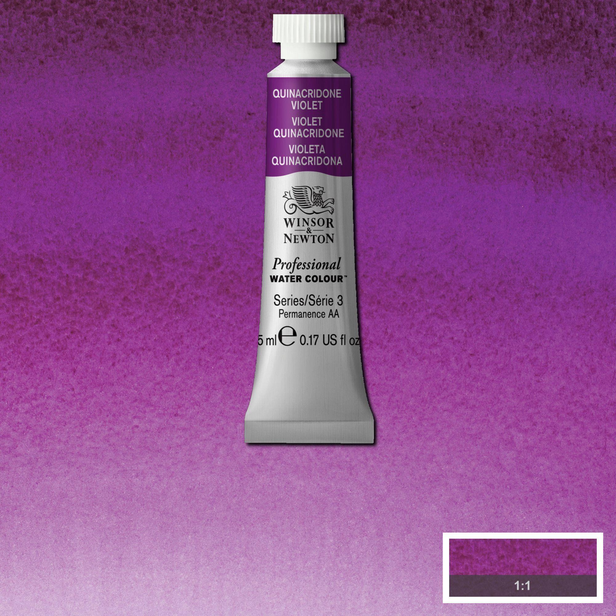 Acuarela wn professional tubo violeta de quinacridona