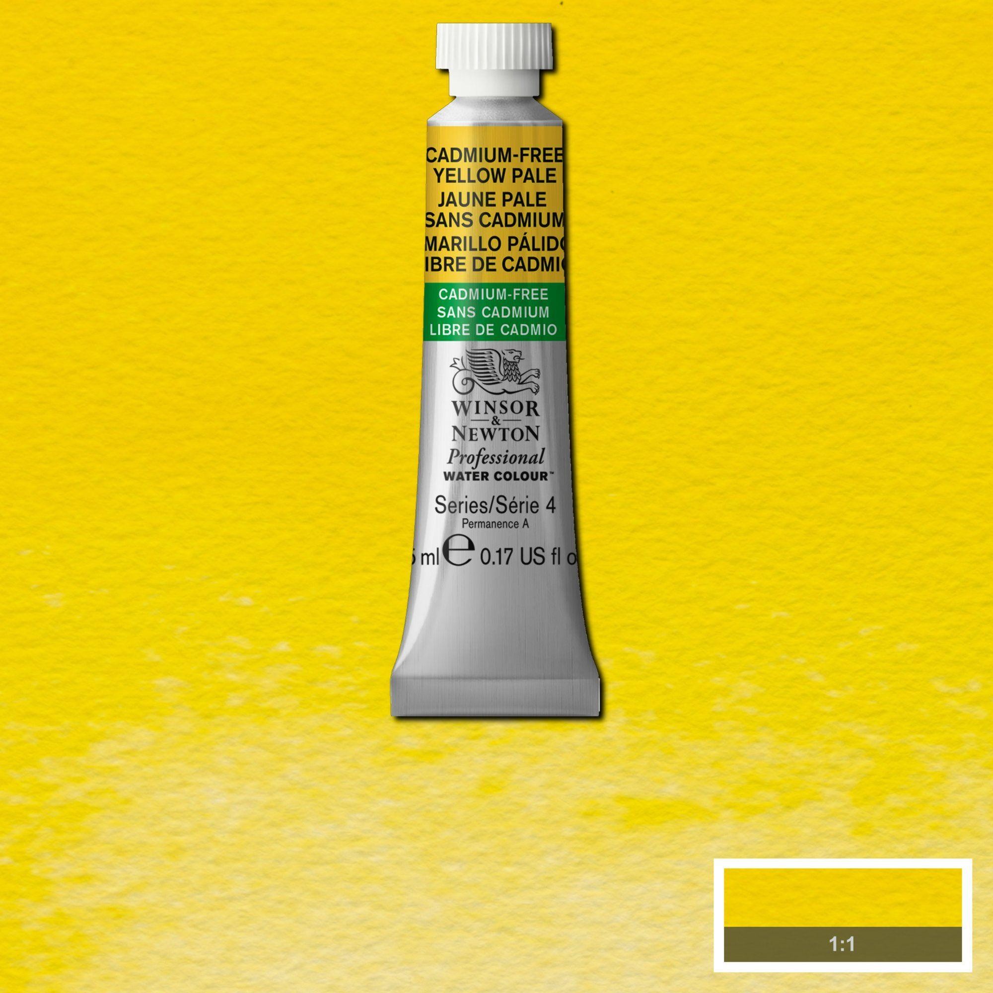 Acuarela wn professional tubo amarillo claro libre de cadmio