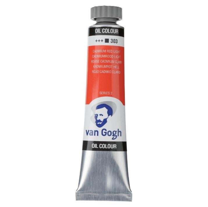 Oleo van gogh rojo cadmio claro  n303