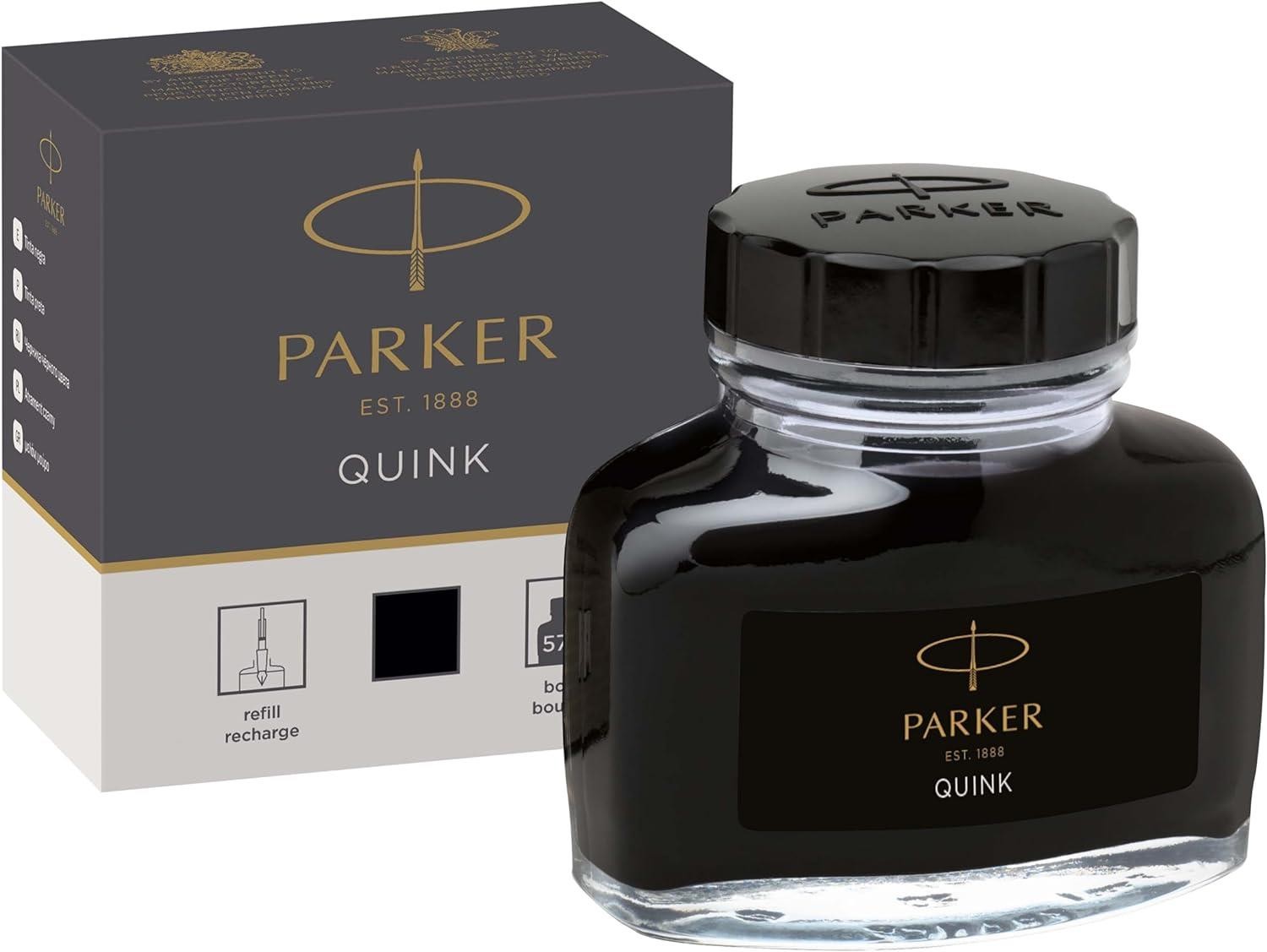 Tintero parker negro
