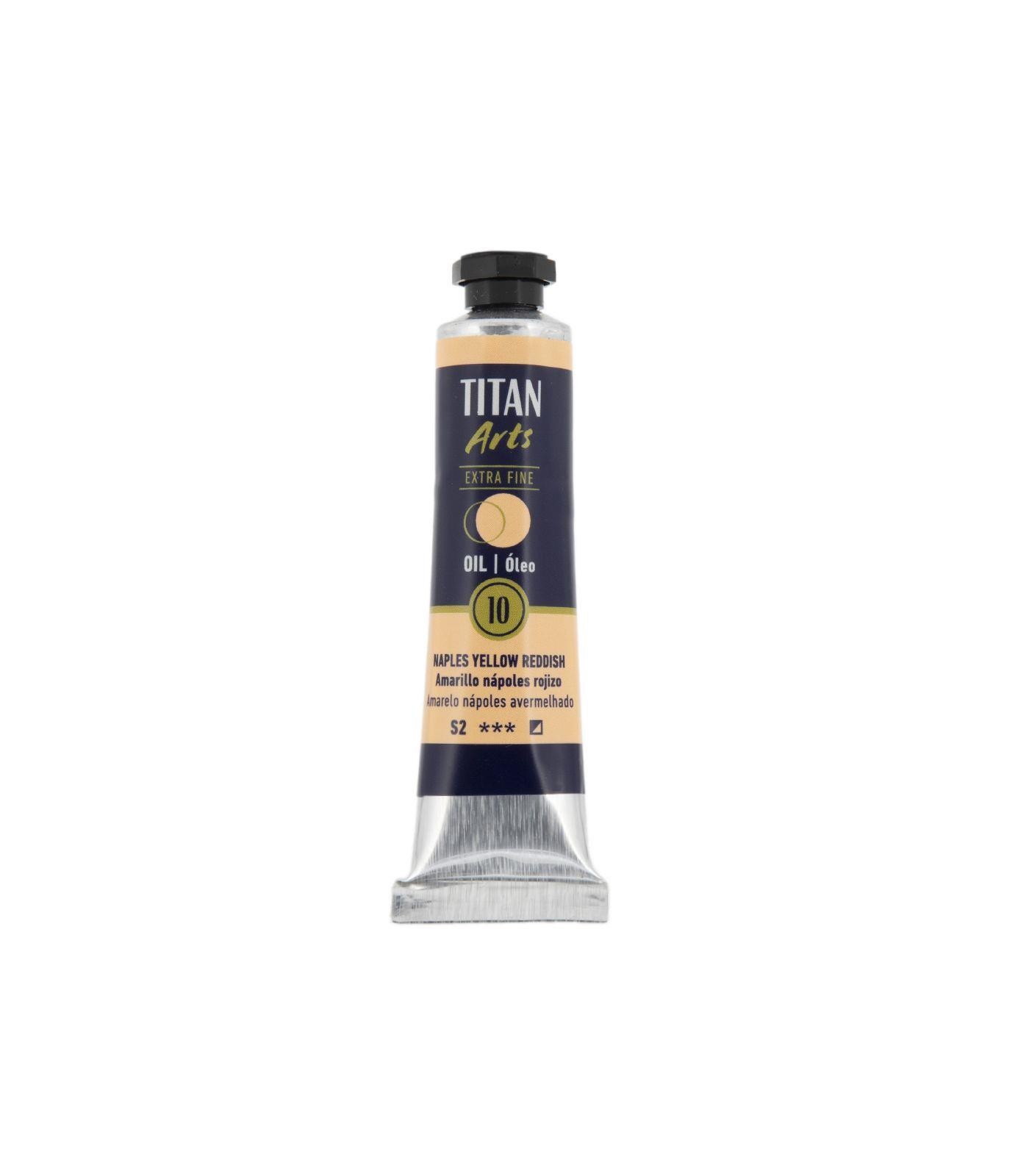 Oleo titan amarillo napoles rojizo n10