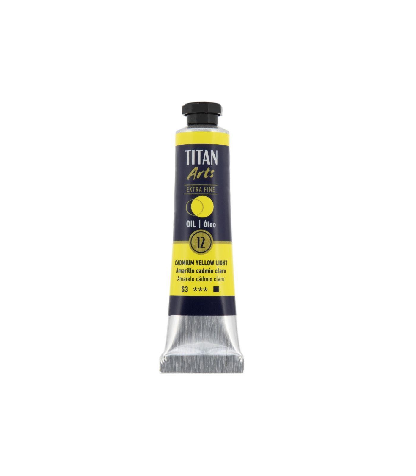 Oleo titan amarillo cadmio claro n12